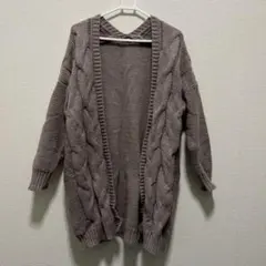 厚手カーディガン カーディガン