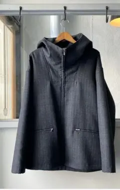 オーラリー BLUEFACEDWOOLDOUBLE CLOTHZIP HOODIのサムネイル
