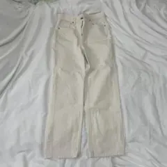GU ズボン S オフホワイト