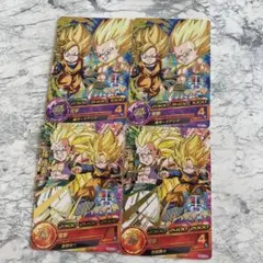即購入可！　孫悟天　ドラゴンボールヒーローズ　4枚セット