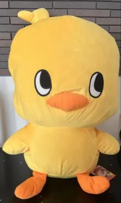 【新品】日清元祖鶏ガラチキンラーメン　ひよこぬいぐるみのサムネイル