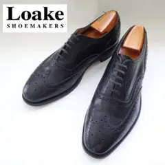 ☆美品☆ロイヤルワラント ローク 黒☆英国製☆UK7.5=26.5cm☆送料無料のサムネイル