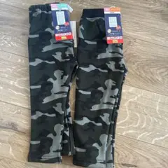 迷彩柄ストレッチレギンス 90サイズ　2セット