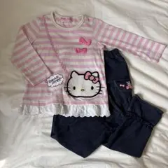 ハローキティ　ミキハウス　うさこ　長袖Tシャツ　パンツ　100 110 女の子