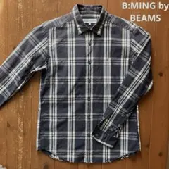 B:MING by BEAMS ★メンズ　チェック長袖シャツ
