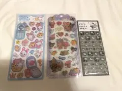 【正規品】日焼けキティ ドロップジェリーシール　平成はっぴーフォン　タイルシール