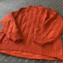 キルトドッキングニットプルオーバー