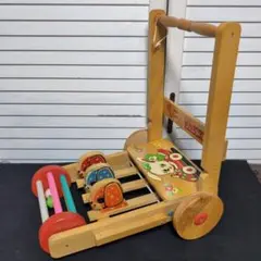 よいこにベビーハンドカー 木製押し車　昭和レトロ品 よいこにベビーハンドカー 木製押し車 昭和レトロ品 - メルカリ