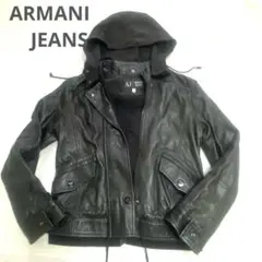 2025年最新】ARMANI JEANS メンズ レザージャケット・ライダース