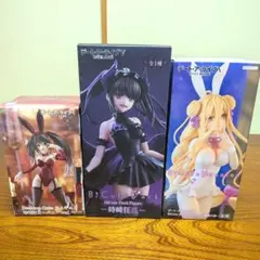 デート・ア・ライブ フィギュア 3点セット まとめ売り