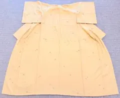 高級 小紋 正絹 袷 ベージュ クリーム 飛び小紋 刺繍 - メルカリ