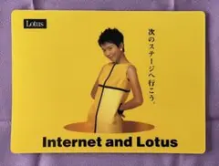 坂井真紀 マウスパッド Lotus 販促 非売品 未使用