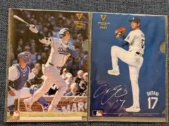 大谷翔平　VANTELIN クリアファイル 2024