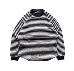 00s OLD UNIQLO ボーダー　シティーボーイ　ロンT y2kのサムネイル