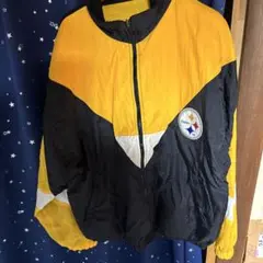 NFL スティーラーズ スターター ナイロンジャケット ビッグロゴ - メルカリ