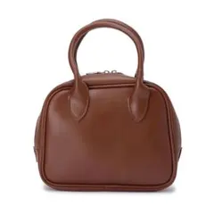 2way ボストン バッグ ショルダーバッグ ブラウン