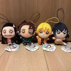 鬼滅の刃 ぬいぷりけmini1 竈門炭治郎＆竈門禰豆子＆嘴平伊之助＆我妻善逸
