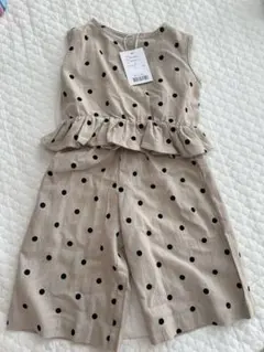 【新品】PAIRMANON ドット柄セットアップ　90㎝
