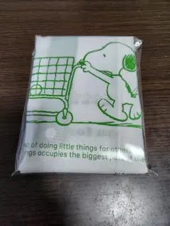 【新品未開封】スヌーピー　SNOOPY レジ袋風エコバッグ ファミマ限定