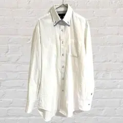 エムエフエディトリアル Yシャツ フォーマル ボタンダウン M 39-84