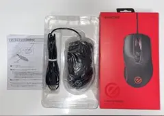 【動作確認済】ELECOM ゲーミングマウス 有線 ブラック