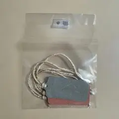 栃木レザー 革タグ グレー オレンジ ベージュ 3点セット 未使用