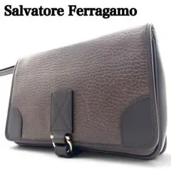 フェラガモ FERRAGAMO EE-21 5719 ショルダーバッグ ブラウン - メルカリ
