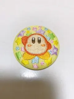 ワドルディ刺繍缶バッジ