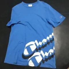 Champion チャンピオン Tシャツ ブルー Lサイズ