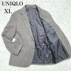 ✨美品✨ ユニクロ　XL ツイードマニッシュジャケット フェイクポケット