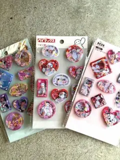 セリア　ウォーターシール　ベイマックス　プリンセス　101匹わんちゃん