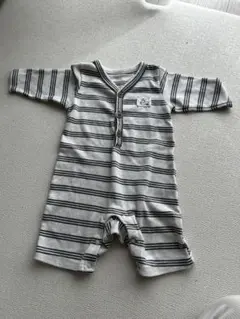 ストライプロンパース サイズ60