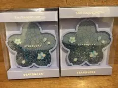 STARBUCKS SAKURA2026コースターエアリーブルー　2個セット