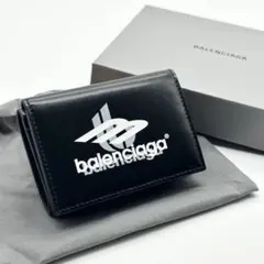 【新品未使用】BALENCIAGA バレンシアガ　三つ折り　財布　レザー