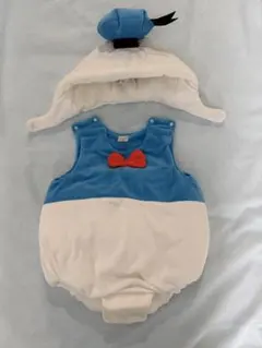 バースデイ ディズニー ドナルド なりきりロンパース 70-80cm