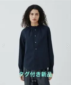 新品タグ付き】定価3.9万☆ギャルリーヴィー☆ ギャザーブラウス