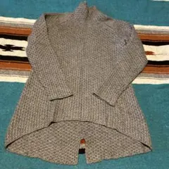 Zara ザラ　グレー ハイネック ニットチュニック風セーター今週末までセール❣️