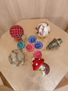 フランフラン！クリスマスオーナメント スパンコール！6個セット