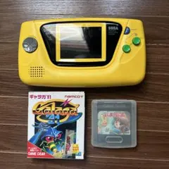 【セガ ゲームギア】イエロー 本体ソフト2本セット