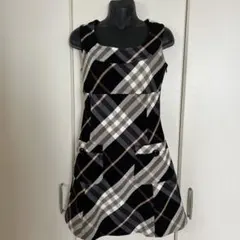 ♡BURBERRY♡ ブルーレーベル ノースリーブミニワンピース 36 美品