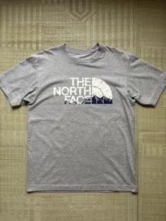 THE NORTH FACE ノースフェイス Tシャツ グレー 星柄ロゴ