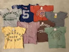 デニム&ダンガリー Tシャツ 80 90 8枚セット