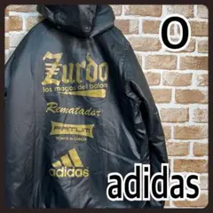 adidas スペース　ゴールドロゴ 中綿　メンズ　黒　アウター　ジャンバー