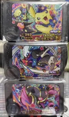 ポケモンフレンダ　ダークライ　ピカチュウ　ジュペッタ　ワンダーピック