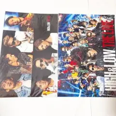 三代目JSB HiGH＆LOW A4ウォールステッカー