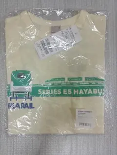 【新品未開封】プティマイン はやぶさプラレールTシャツ　110