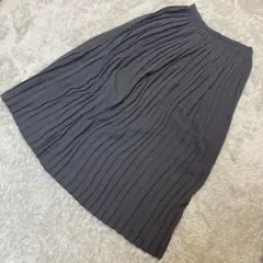 【Dimitri Donna】レディース 42 プリーツスカート ロング丈