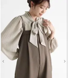 【新品】 ヤマダヤ Vin フロントタックベアオールインワンのサムネイル