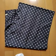 水玉模様のストール