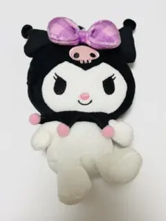 クロミちゃん　ぬいぐるみエコバッグ スタンダード バッグ マスコット カラビナ